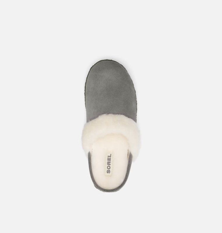 Womens Slippers Grey - Sorel Nakiska™ II - 407526-RVI